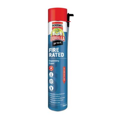 SOUDAL FIRE RATED EXPANDING FOAM 750ML RED