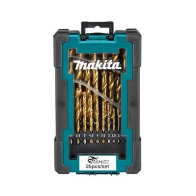 MAKITA 25PC HSS DRILL BIT SET 1-13MM