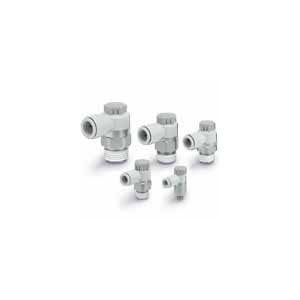 SMC 90o FLOW CONTROL 5mm THREAD 6mm TUBE