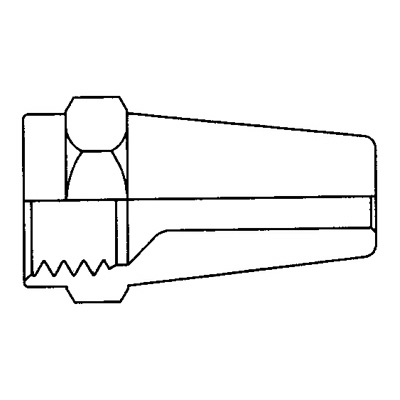 TITON 41X2 LONG FLARE NUT