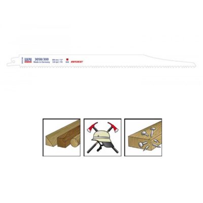 WILPU 3058/300 BI METAL SABRE SAW BLADE