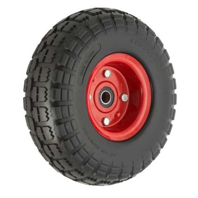 FOAM FILLED WHEEL 410.350x4 RUBBER 16mm