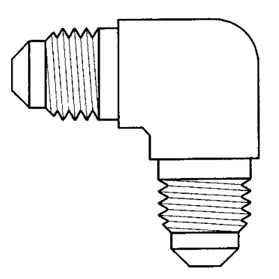 TITON 55X8 FLARE ELBOW