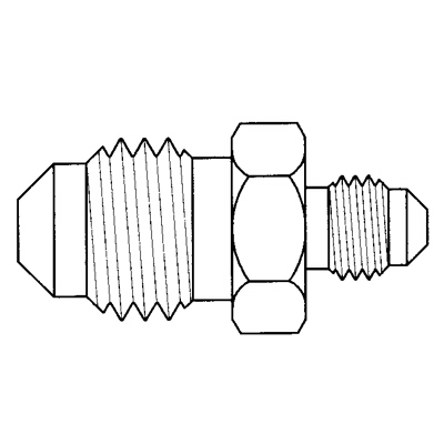TITON 58X6X4 FLARE UNION