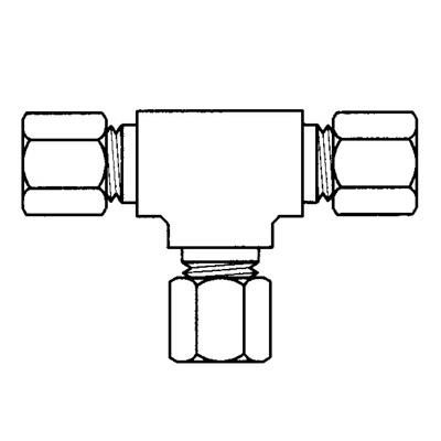 TITON 64X5 UNION TEE