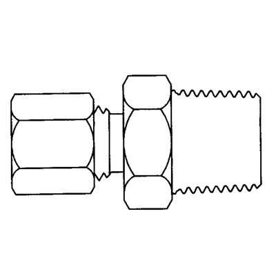 TITON 68X6X8 MALE CONNECTOR