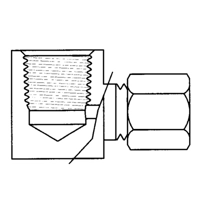 TITON 70X4X2 FEMALE ELBOW