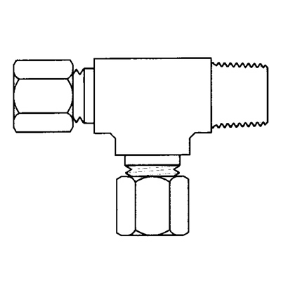 TITON 71X3X2 MALE RUN TEE