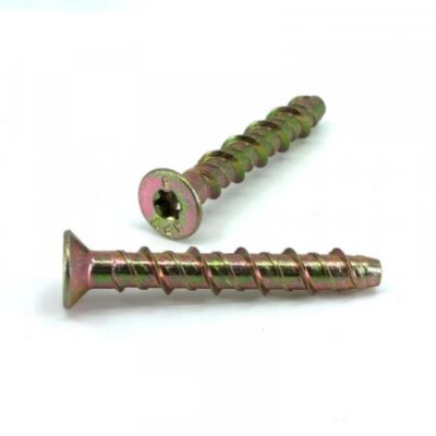 10 x 100mm CSK SCREWBOLT GALVANISED