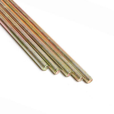SAMSON 12mm x 1mtr 8.8grade H/T THREADED ROD ZINC