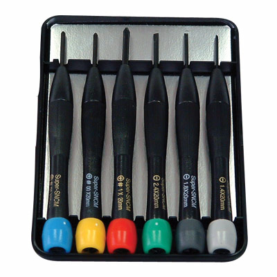 ENCO 6PCS JEWELERS S/DRV SET