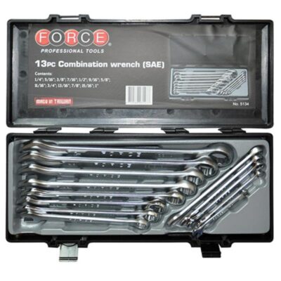 FORCE 13PC AF ROE SPANNER SET 1/4-1"