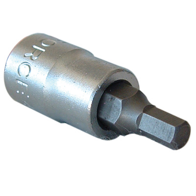 FORCE 4mm 1/4DRV INHEX SOCKET
