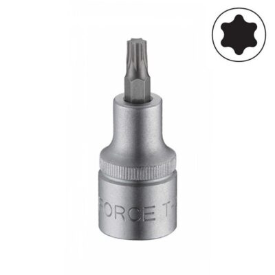 FORCE 1/2DRV T50 SOLID TORX MALE SOCKET
