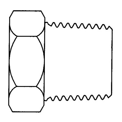 TITON 3152X16 1" PLUG