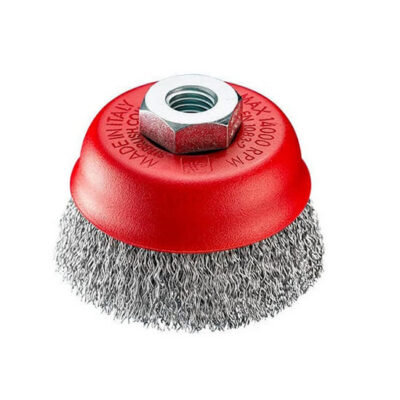 SIT C80 M10 X 1.5 CRIMPED CUP BRUSH