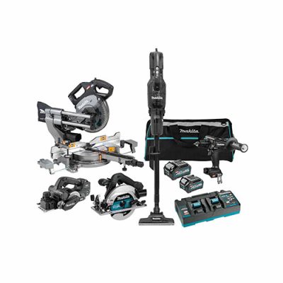 MAKITA XGT 40V 5PC COMBO KIT *BLACK* **LAST ONE**